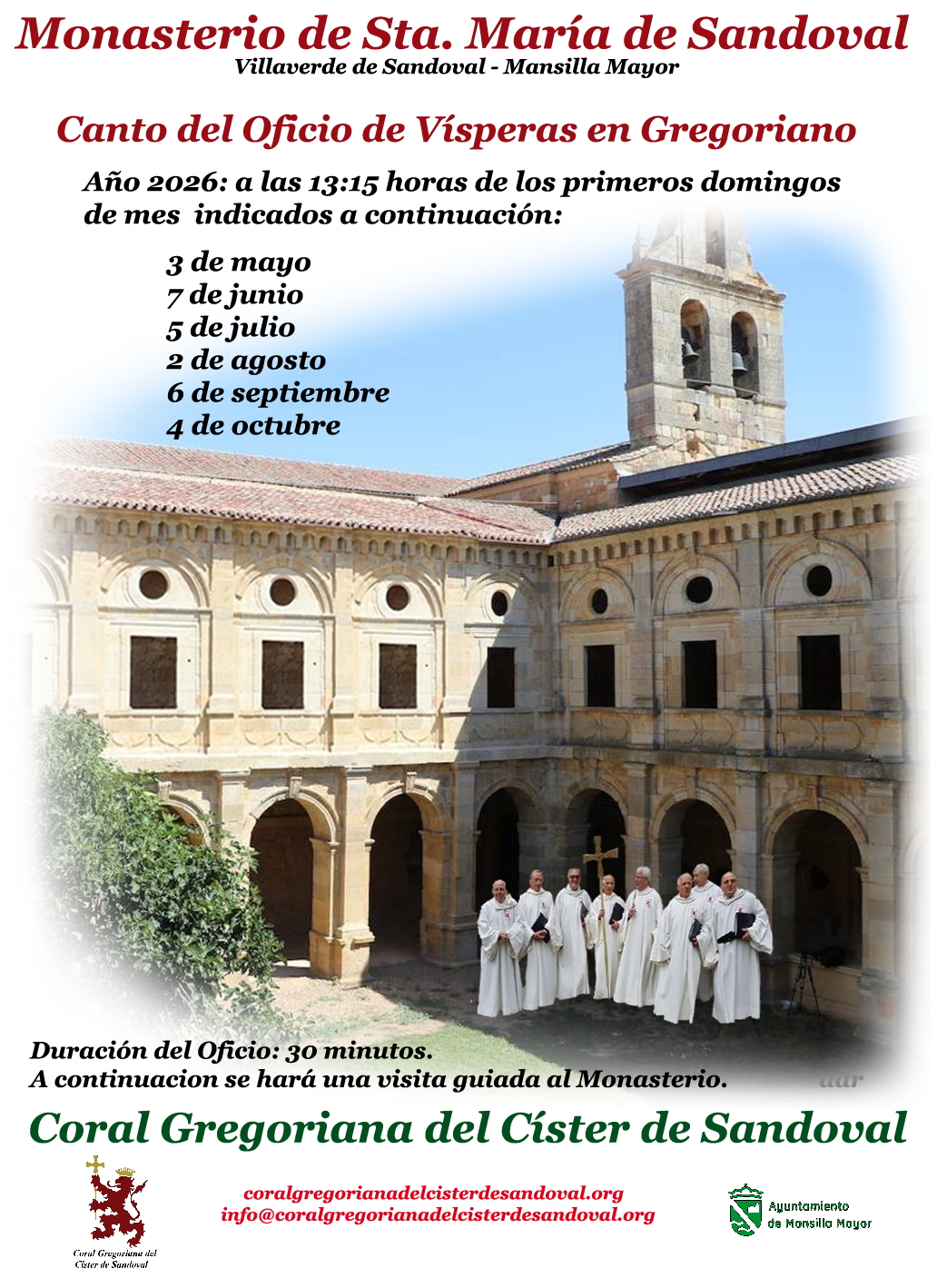 Cartel de Vísperas 2026